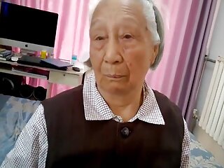 An elderly Japanese lady engages in a rough 69 session, leading to an intense and satisfying climax.